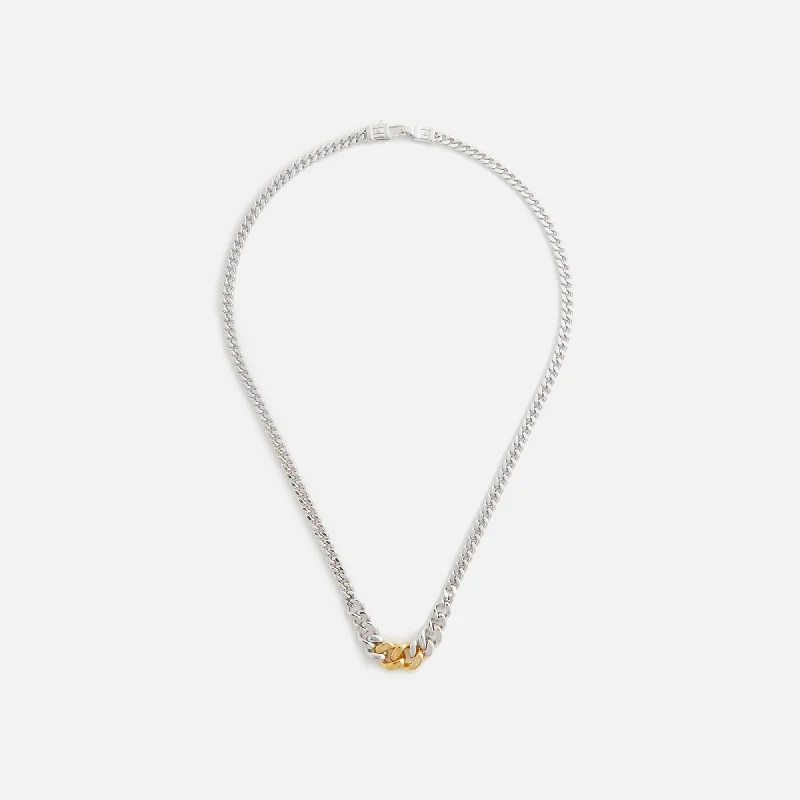 Seasonal Jewelry Sale – Upgrade Your Style Today Tom Wood Dean Chain Duo 18 - Silver / Gold Seasonal Jewelry Sale – Upgrade Your Style Today Tom Wood Dean Chain Duo 18 - Silver / Gold