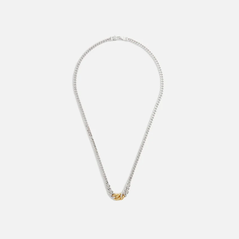 Special Deals On Handcrafted And Designer Jewelry Tom Wood Dean Chain Duo 20.5 - Silver / Gold Special Deals On Handcrafted And Designer Jewelry Tom Wood Dean Chain Duo 20.5 - Silver / Gold