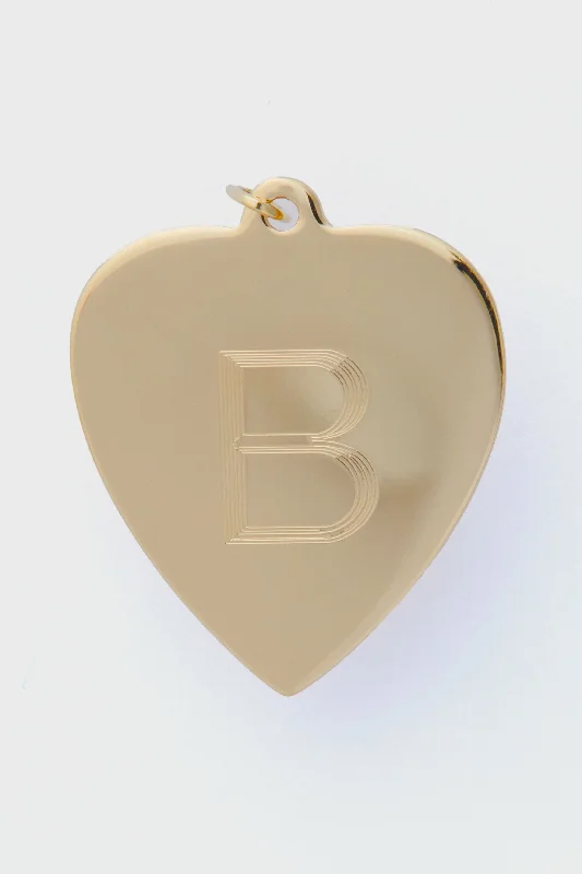 14k Heart Pendant Charm