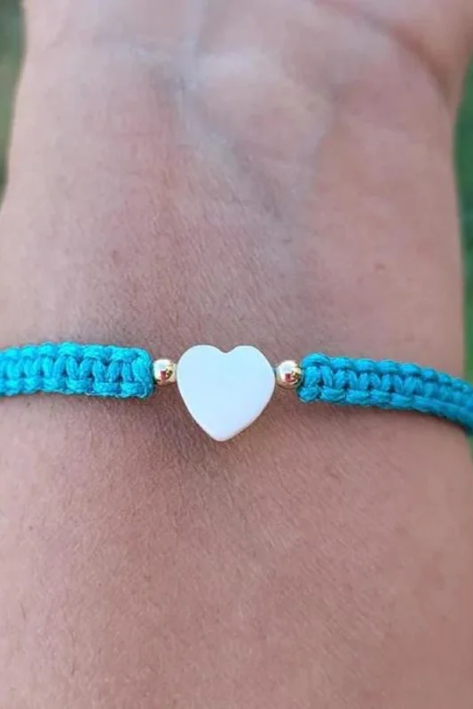 Get The Jewelry You Love At A Price You Love Adults - Heart - Mother of Pearl Citron Bracelets - Mermaid