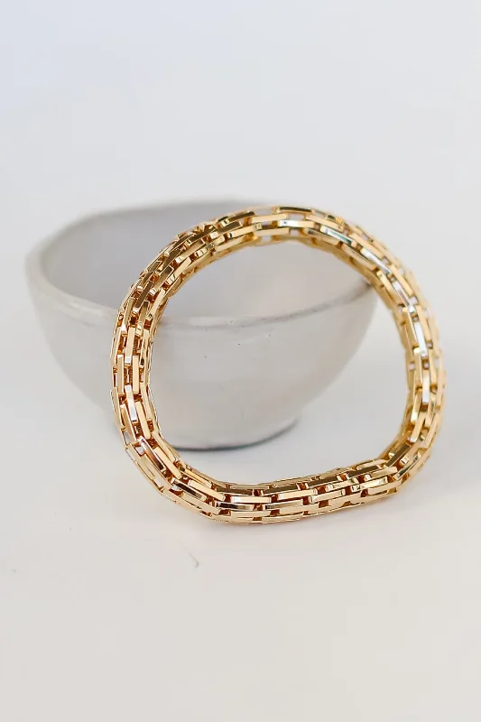 Buy More, Save More On Stunning Jewelry Pieces FINAL SALE - Allison Gold Link Bracelet Buy More, Save More On Stunning Jewelry Pieces FINAL SALE - Allison Gold Link Bracelet