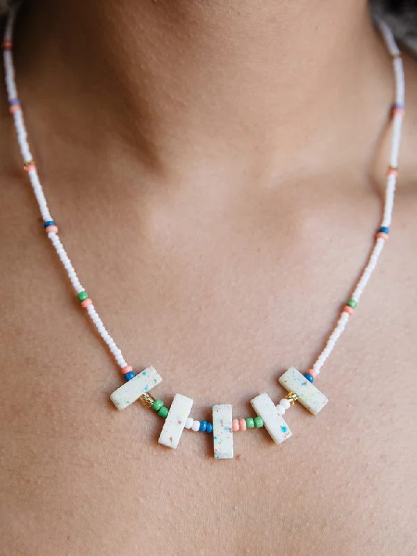 Premium Diamond Jewelry For Unforgettable Moments Amelia Speckly Necklace - Multi