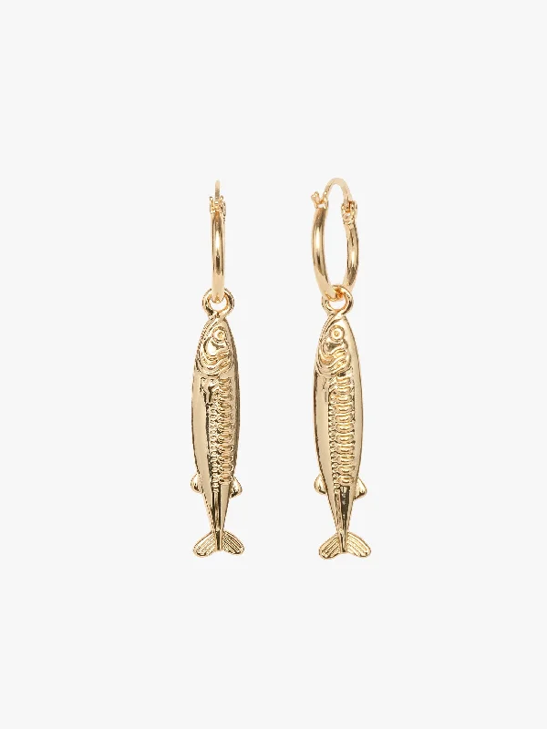 Trending Jewelry Now Available At Exclusive Prices Anchovy Earrings - Gold