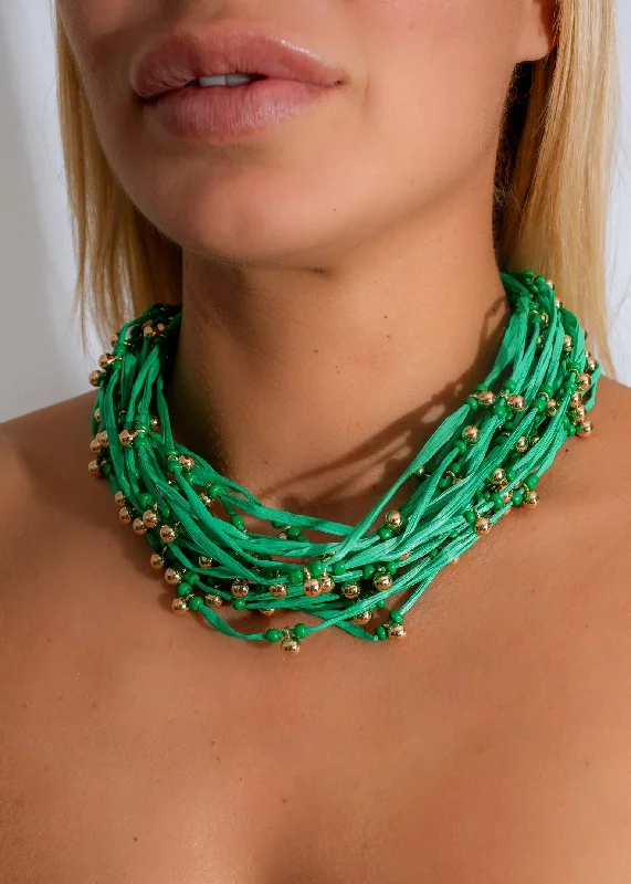 Back To Summer Necklaces Green