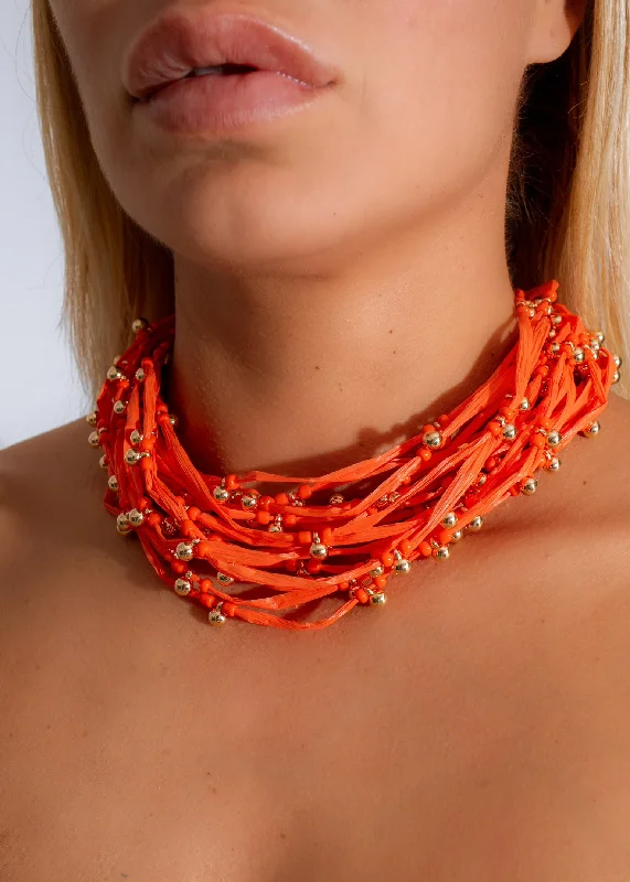 Back To Summer Necklaces Orange