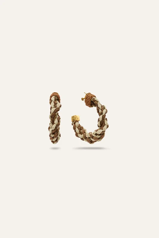 Unmissable Jewelry Discounts – Elevate Your Look For Less Below The Waterline Hoops in Camel Unmissable Jewelry Discounts – Elevate Your Look For Less Below The Waterline Hoops in Camel