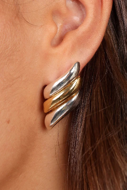 Sparkle On A Budget – Fine Jewelry For Less Benson Earrings - Gold/Silver