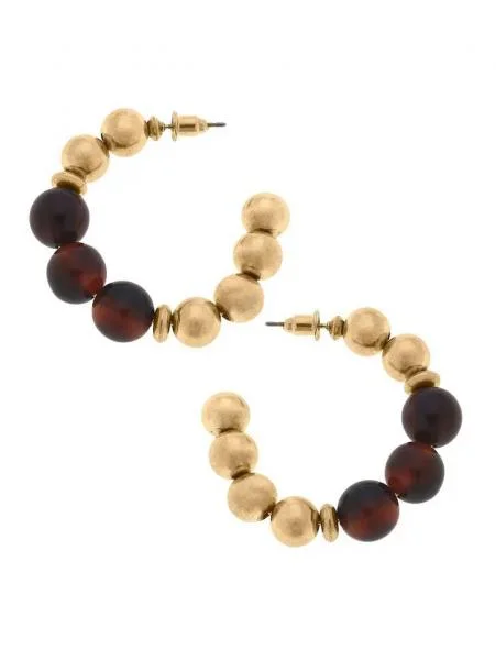 Luxury Jewelry Sale – Elegant Styles At Unbeatable Prices Black + Gold Hoop Earrings