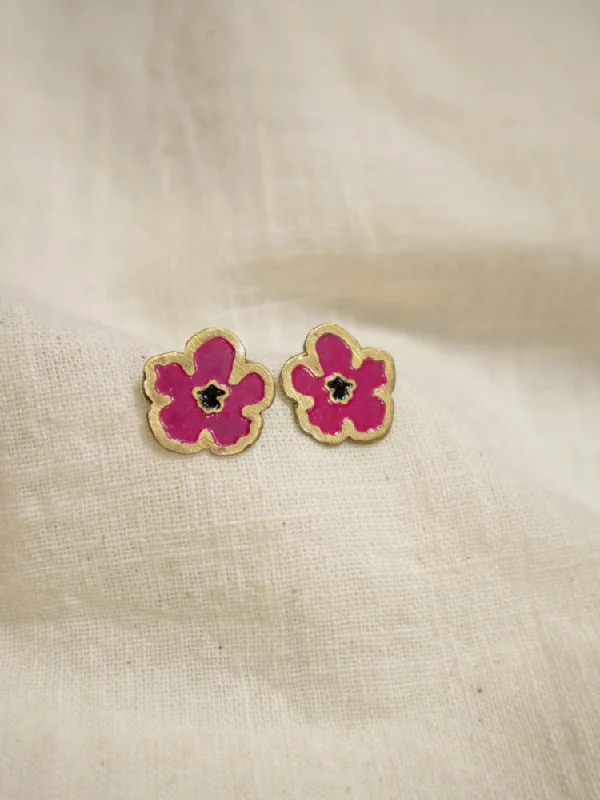 The Jewelry Sale You've Been Waiting For Is Here Blossom Stud  - Magenta