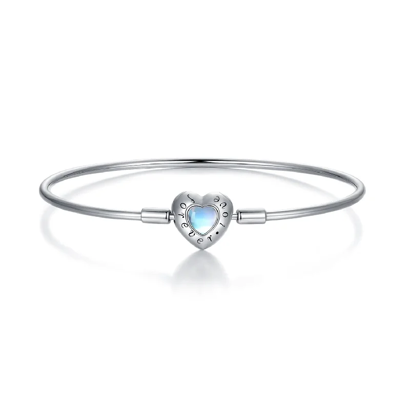 Elegant Jewelry Pieces At Unbelievable Prices Blue Heart Moonstone Bracelet Perfect Gift Elegant Jewelry Pieces At Unbelievable Prices Blue Heart Moonstone Bracelet Perfect Gift