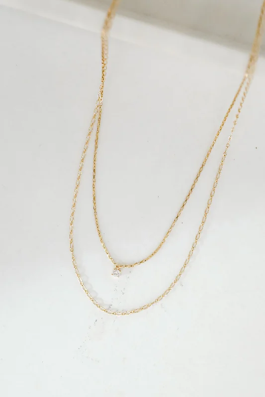 Huge Savings On Timeless Jewelry Collections Brielle Gold Layered Rhinestone Charm Necklace Huge Savings On Timeless Jewelry Collections Brielle Gold Layered Rhinestone Charm Necklace