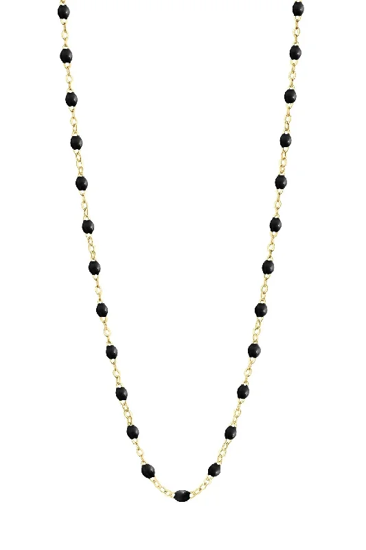 Exclusive Jewelry Markdowns – Limited-Time Offer 16.5" Classic Gigi Necklace - Black + Yellow Gold