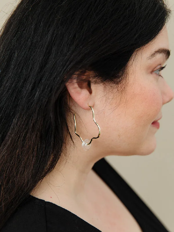 Adjustable Charm Bracelets For A Perfect Fit Contempo Hoops - Clear