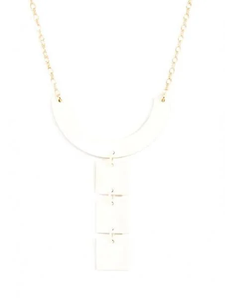 Final Call For Exquisite Jewelry At Reduced Rates Cream Climbing Trio Necklace