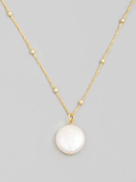 Celebrate Every Occasion With Sparkling Savings Dainty Pearl Drop Necklace