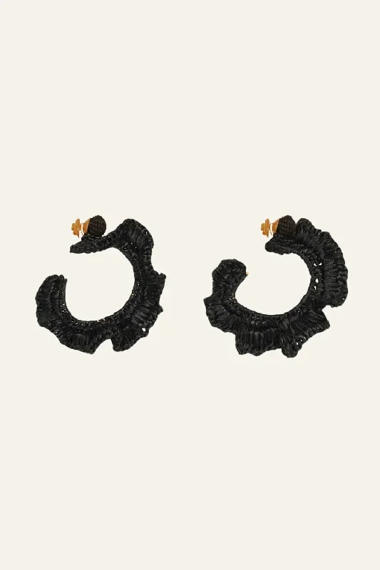 Upgrade Your Collection With Our Limited-Time Jewelry Sale Dance Elements Hoops in Black Upgrade Your Collection With Our Limited-Time Jewelry Sale Dance Elements Hoops in Black