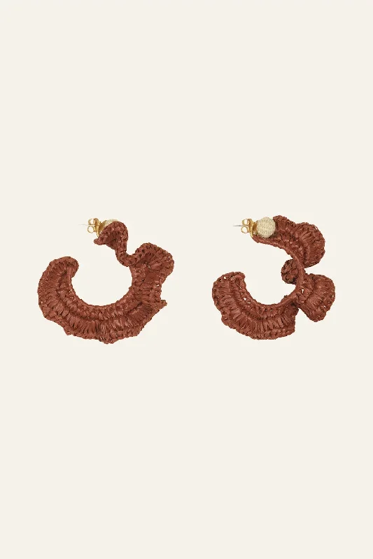 Your Perfect Accessory At The Perfect Price Dance Elements Hoops in Terracota
