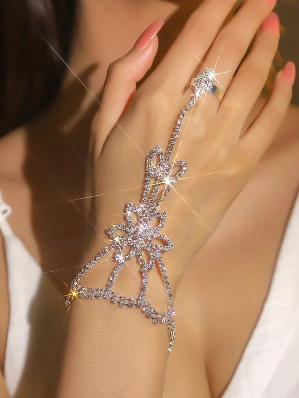 Huge Savings On Timeless Jewelry Collections Delicate Shining Rhinestone Mitten Bracelet Huge Savings On Timeless Jewelry Collections Delicate Shining Rhinestone Mitten Bracelet