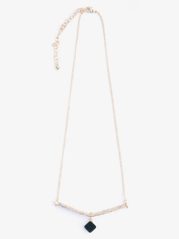 Trending Jewelry Styles Now At Limited-Time Discounts Diamante Necklace - Gold