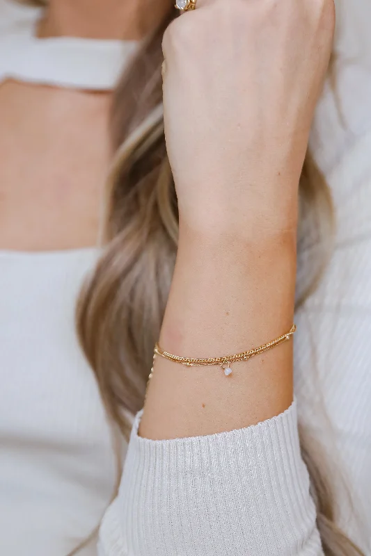 Stunning Jewelry Pieces At The Lowest Prices Ever FINAL SALE - Eleanor Gold Layered Chain Bracelet Stunning Jewelry Pieces At The Lowest Prices Ever FINAL SALE - Eleanor Gold Layered Chain Bracelet