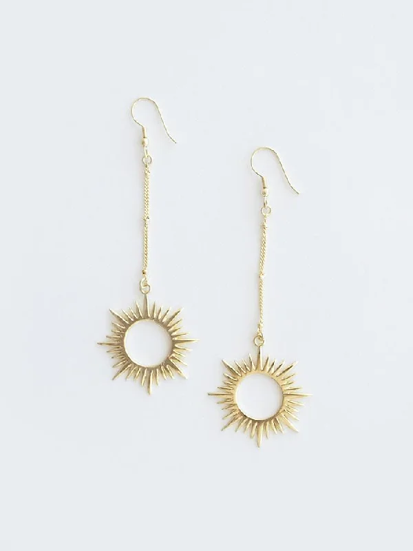 Shop Modern Jewelry Collections With Exclusive Discounts Ethereal Drop Earrings - Gold