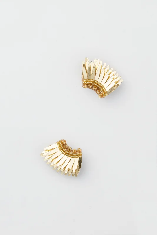 Must-Have Jewelry At Unbelievable Discounts Exclusive Gold Micro Madeline Earrings