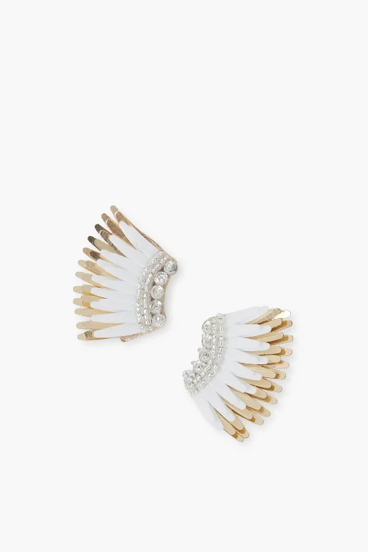 Luxury Meets Affordability – Jewelry Sale Live Now Exclusive White Micro Madeline Earrings