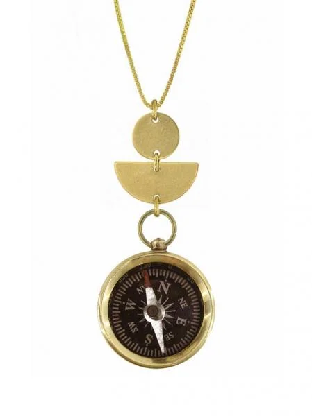 Sparkle For Less – Shop Jewelry Deals Now Geo Compass Necklace