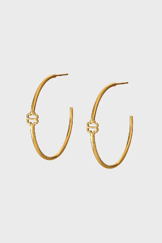 Get Your Favorite Jewelry At The Best Price Gold Calliopi Hoop