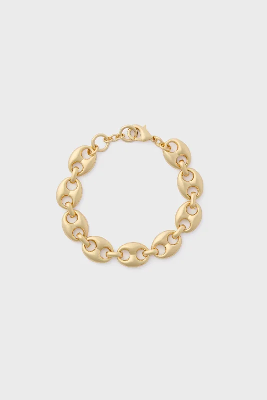 Limited Stock On Premium Jewelry At Low Prices Gold Chunky Mariner Link Bracelet
