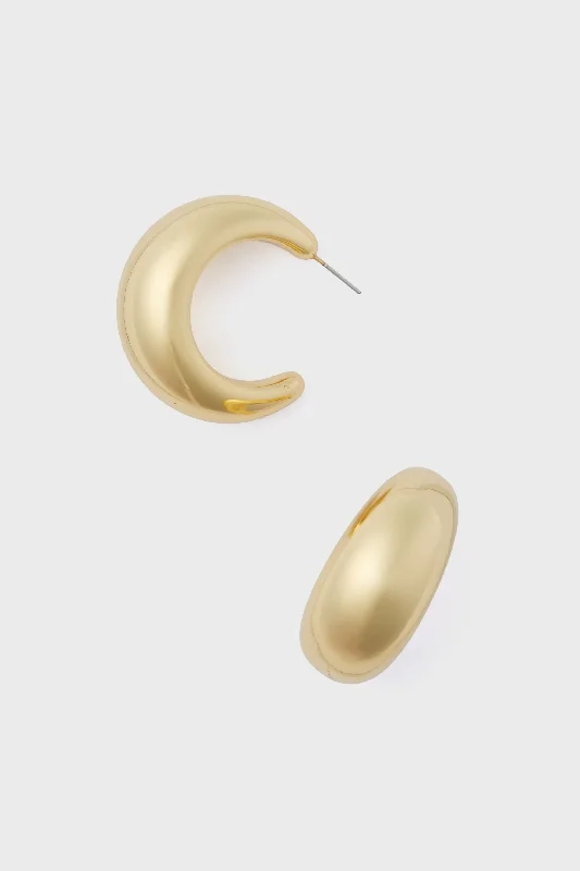 Modern Statement Jewelry For Bold Styling Gold Lani Hoops
