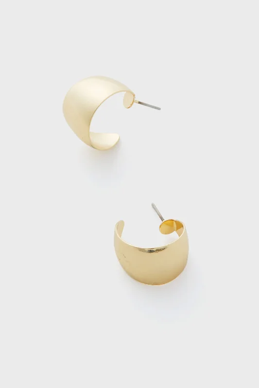 Shine Bright With Our Special Jewelry Promotions Gold Melrose Hoops
