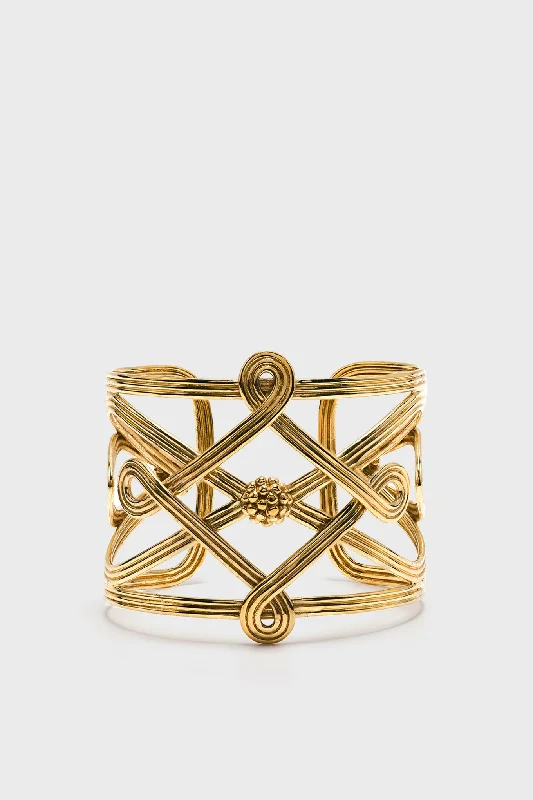 Luxury Meets Affordability – Jewelry Sale Now Live Gold Monique Compass Cuff