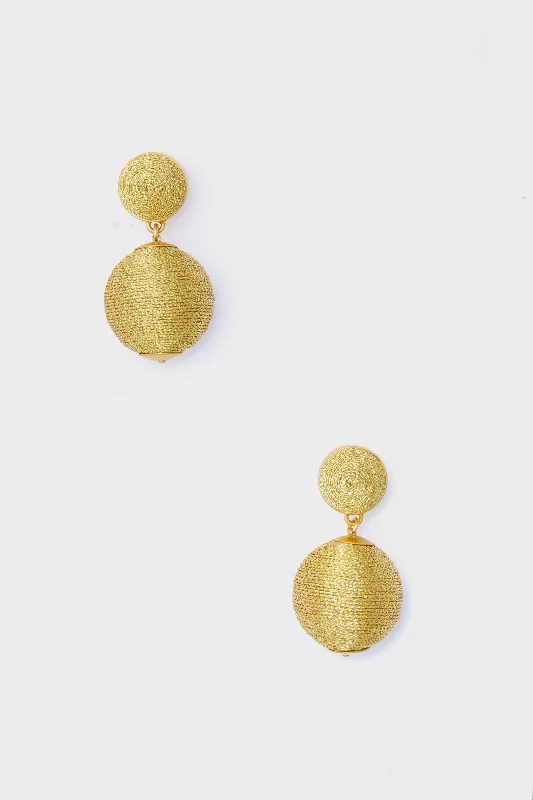 Timeless Elegance At Unbelievable Discounts Gold Petite Lantern Earrings