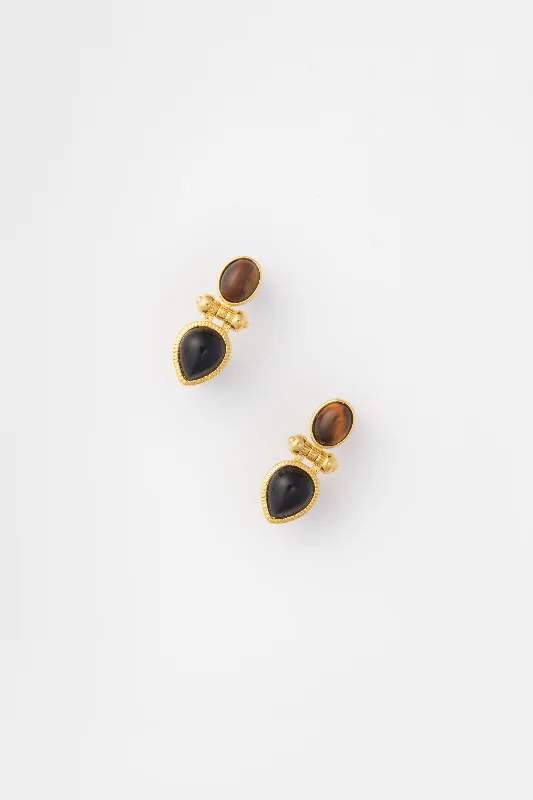 Gold Rosario Earrings