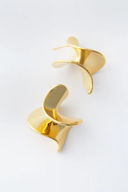 Gold Solana Earrings