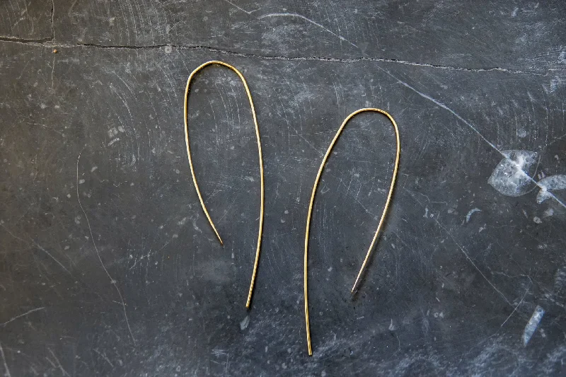 Exclusive Jewelry Discounts – Shop Now For Savings Hammered Thread Earring