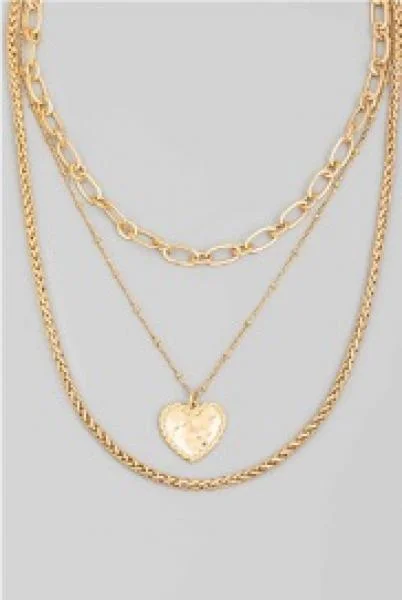 Luxury Jewelry At Budget-Friendly Prices – Grab Yours Now Heart Layer Chain Necklace