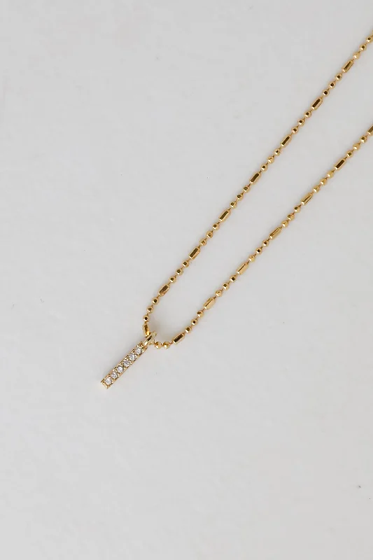 Dazzle With Discounts – Shop Jewelry On Sale Heidi Gold Rhinestone Bar Charm Necklace Dazzle With Discounts – Shop Jewelry On Sale Heidi Gold Rhinestone Bar Charm Necklace