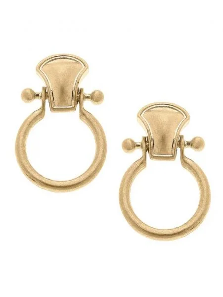 Shop Dazzling Jewelry With Special Promotional Discounts Horsebit Stud Earrings