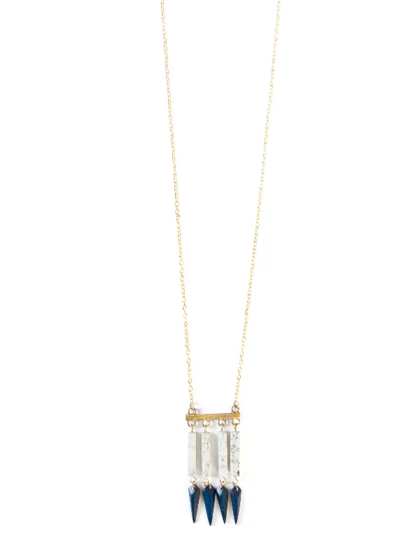 Exclusive Jewelry Sale – Shine For Less Huntress Necklace - Navy