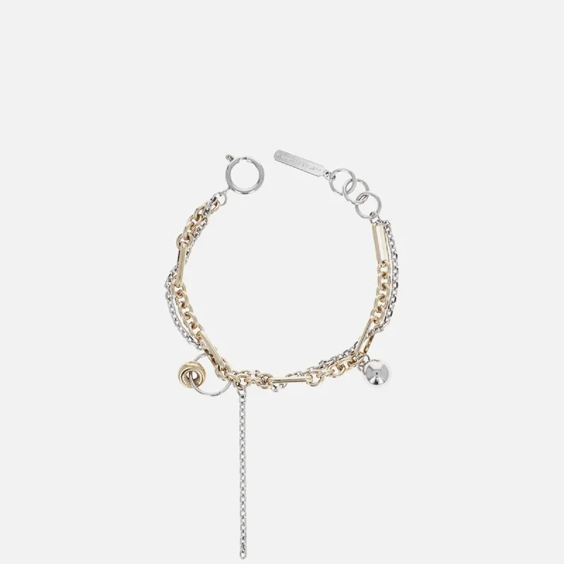 Justine Clenquet Rachel Bracelet - Gold / Palladium