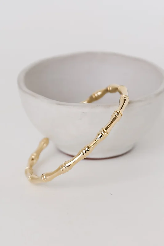 Premium Jewelry, Premium Discounts – Act Fast FINAL SALE - Kayla Gold Cuff Bracelet
