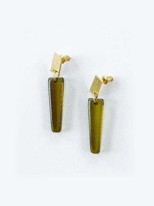 Shop Dazzling Rings, Earrings, And More At Special Discounts Kendall Earrings - Green Shop Dazzling Rings, Earrings, And More At Special Discounts Kendall Earrings - Green