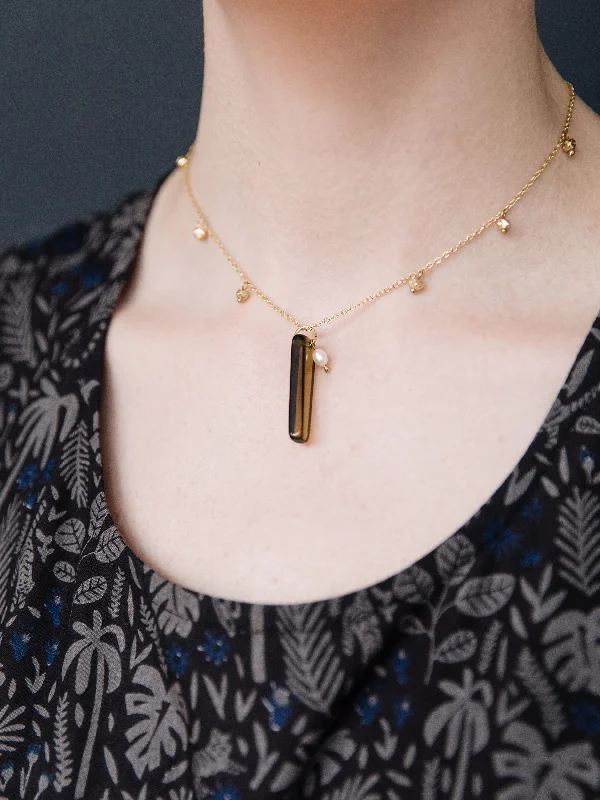 Affordable Luxury Jewelry For Every Occasion Kendall Necklace - Green