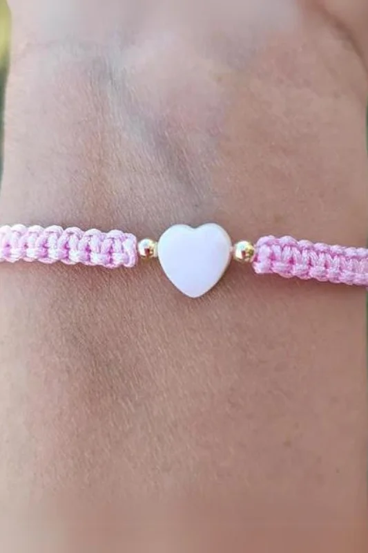 Buy More, Save More – Special Jewelry Discounts Kids - Heart - Mother of Pearl Citron Bracelets - Pink Lemonade Buy More, Save More – Special Jewelry Discounts Kids - Heart - Mother of Pearl Citron Bracelets - Pink Lemonade