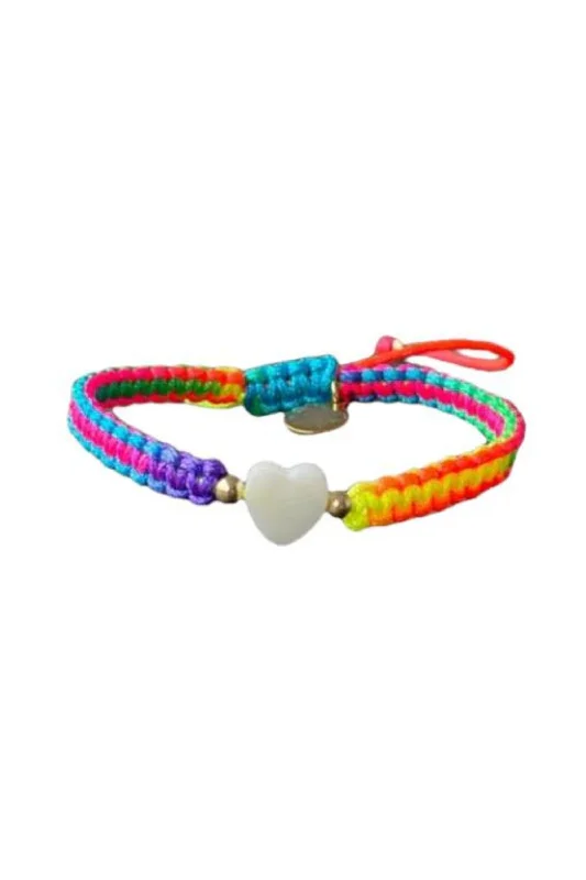 Limited-Time Jewelry Sale – Don't Miss Out On Dazzling Discounts Kids - Heart - Mother of Pearl Citron Bracelets - Rainbow Limited-Time Jewelry Sale – Don't Miss Out On Dazzling Discounts Kids - Heart - Mother of Pearl Citron Bracelets - Rainbow