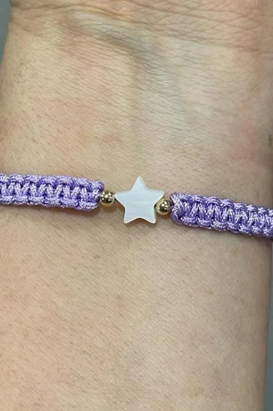Jewelry Flash Sale – Stylish Designs At Unbeatable Rates Kids - Star - Mother of Pearl Citron Bracelets - Lila Jewelry Flash Sale – Stylish Designs At Unbeatable Rates Kids - Star - Mother of Pearl Citron Bracelets - Lila