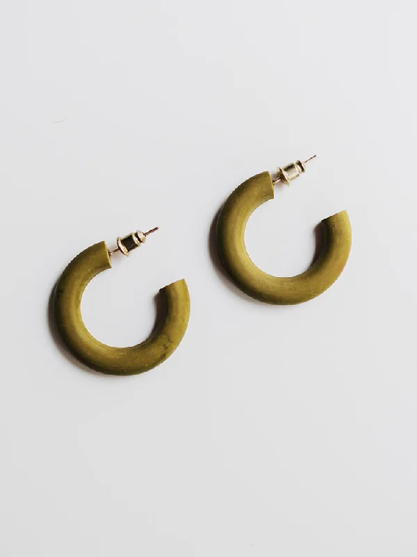 Must-Have Jewelry At Unbelievable Discounts Lena Earrings - Olive