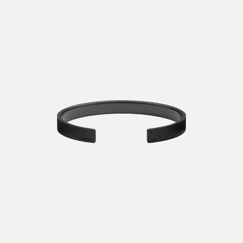 Le Gramme 9g Ribbon Bracelet - Black